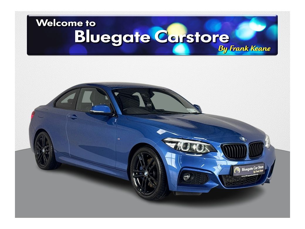 Image for 2019 BMW 2 Series F22 D M SPORT 2DR **MSPORT**FULL BLACK LEATHER INTERIOR**FRONT HEATED SEATS**LED ANGEL EYES**FULL SERVICE HISTORY**INFOTAINMENT SCREEN**MANUAL HANDBRAKE**A/C**REAR PARKING SENSORS**DRIVE MODES**