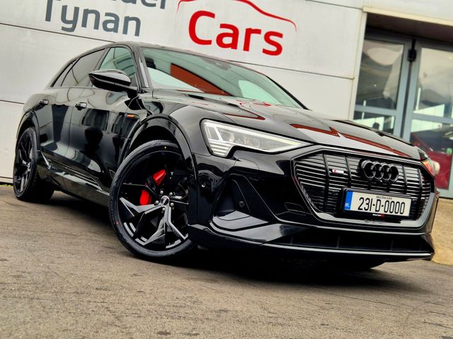 Image for 2023 Audi e-tron 55 Quattro S Line Black Edition Styling 300kw (408bhp) Upgraded 22'' Alloys - First Registered in February 2023. Trade in Price €41, 999