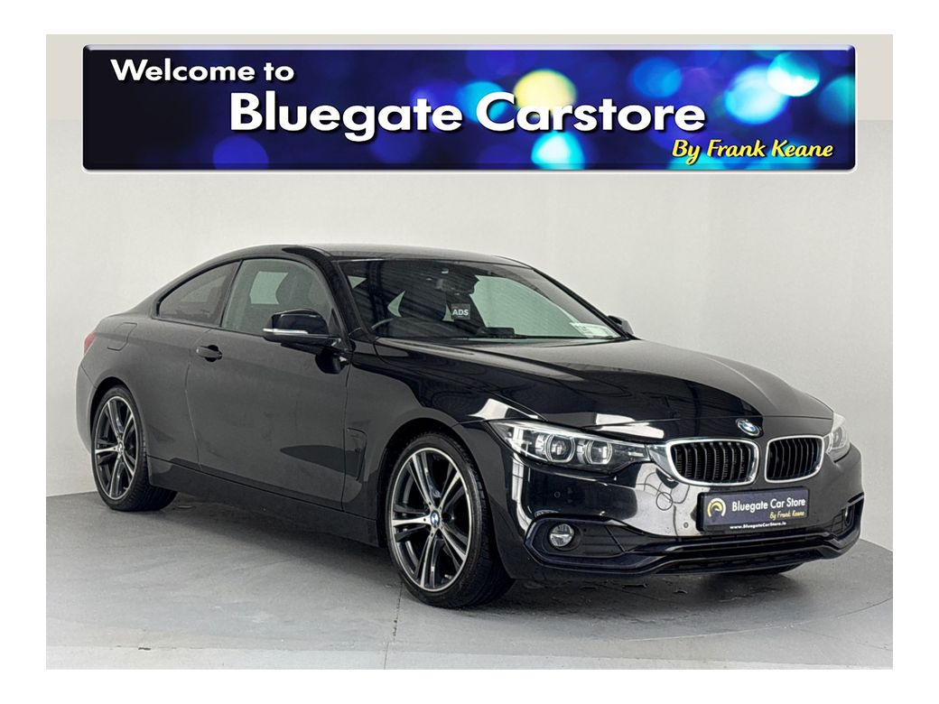 Image for 2017 BMW 4 Series D F32 SPORT 2DR AUTO**NAVY LEATHER INTERIOR**DIGITAL MEDIA DISPLAY**FRONT HEATED SEATS**DUAL CLIMATE CONTROL**BLUETOOTH**PARKING SENSORS**DRIVE MODES**ISOFIX**FINANCE AVAILABLE**