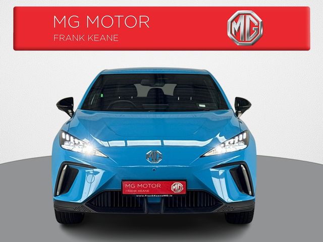 Image for 2024 MG 4 Long Range *BLACK INTERIOR**TOP SPEC **APPLE CARPLAY**ANDROID AUTO**TOUCHSCREEN INFOTAINMENT SYSTEM**DIGITAL DASHBOARD**LANE ASSIST**FULL 360 CAMERAS**HALF LEATHER SEATS**RANGE EXTENDER CAPS**