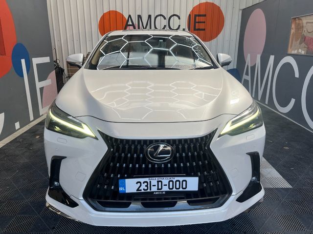 Image for 2023 Lexus NX 450H+ 2023 LEXUS NX 4WD NX450H+ VERSION L 2.5 AUTOMATIC / CRUISE CONTROL / PARKING CAMERA / ELECTRIC MEMORY & HEATED SEATS / PADDLE SHIFTERS / AMBIENT LIGHTS / APPLE CARPLAY / HEATED STEERING WHEEL AND MOR