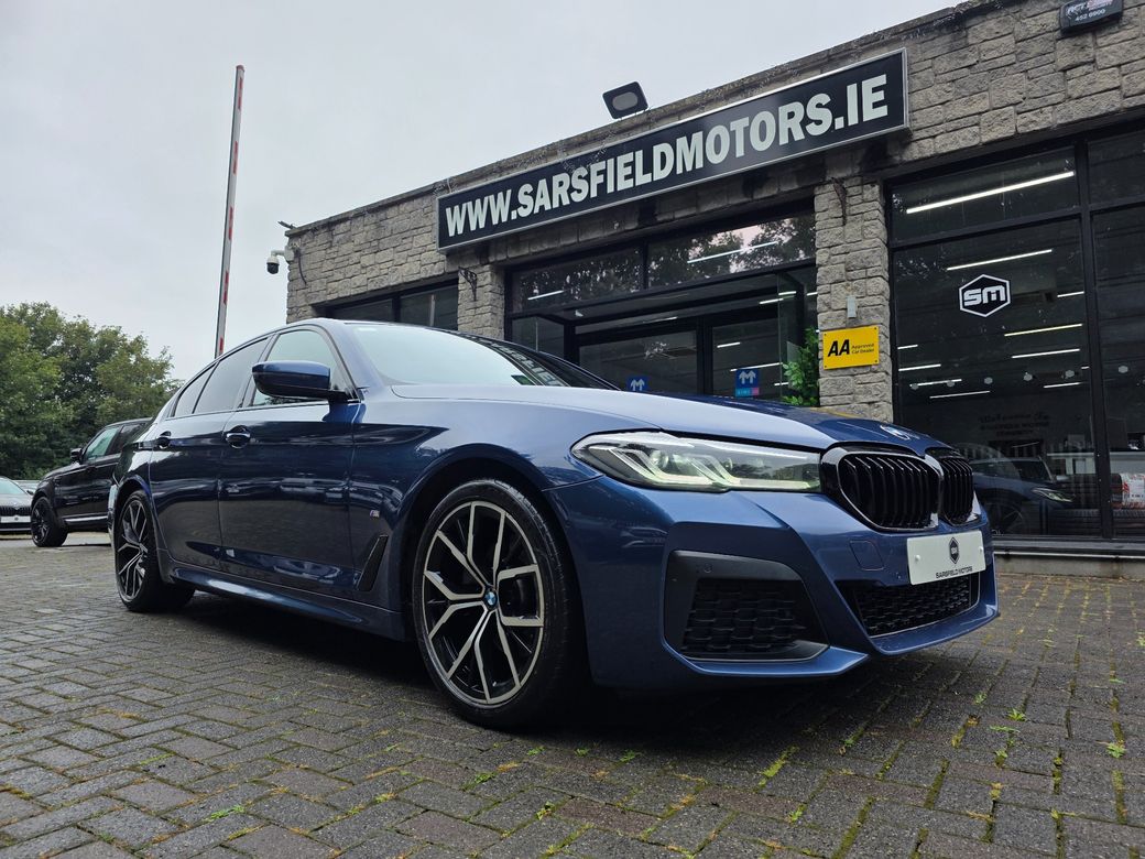 Image for 2020 BMW 5 Series 520D M-SPORT MHT AUTO. FSH. FINANCE ARRANGED. SIMI. AA APPROVED.