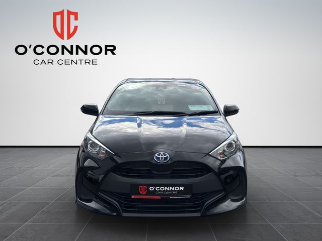 Image for 2021 Toyota Yaris Black, hybrid and easy on fuel — this Yaris just makes sense.