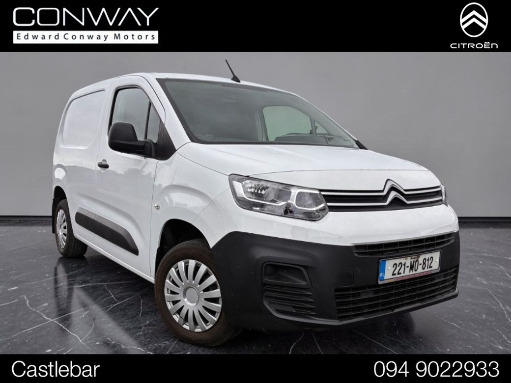 Image for 2022 Citroen Berlingo LX BLUEHDI 100 MWB 65 650KG EU6.