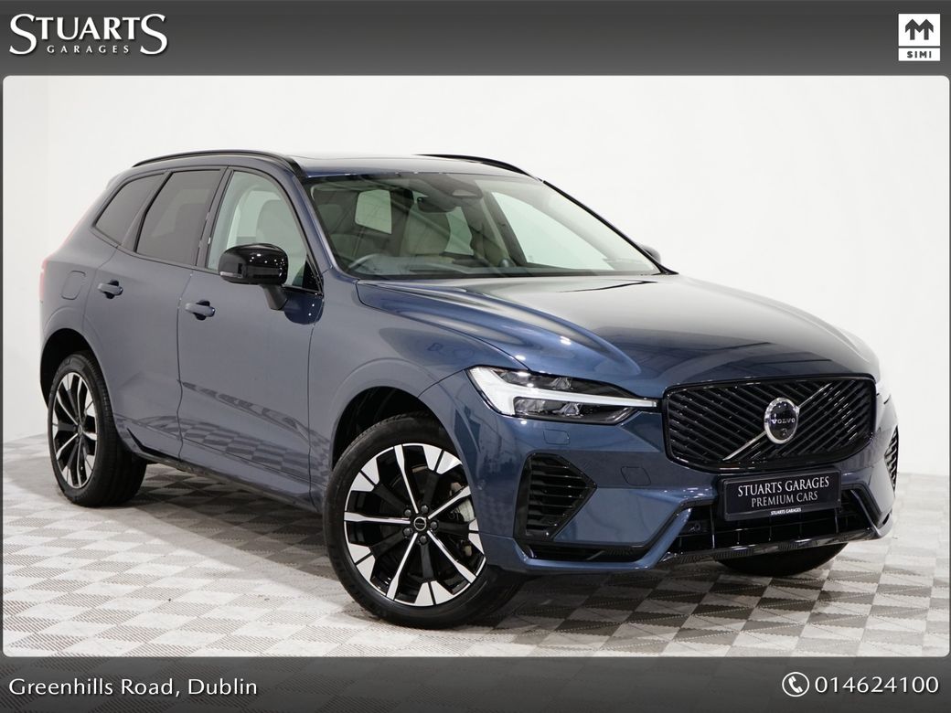 Image for 2025 Volvo XC60 *NEW MODEL* XC60 T8 455HP AWD PHEV ULTRA DARK: DENIM BLUE METALLIC WITH BLONDE LEATHER, 20” DIAMOND CUT ALLOYS, AIR SUSPENSION, PANORAMIC ROOF