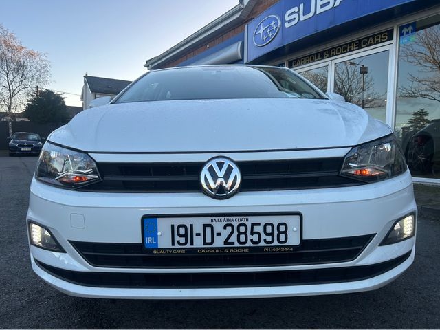 Image for 2019 Volkswagen Polo Trendline 1.0 5-Door In White - Low Mileage - Top Trade-Ins & Great Finance Deals - Assured Dealer Warranty - Tax 12-'25 -