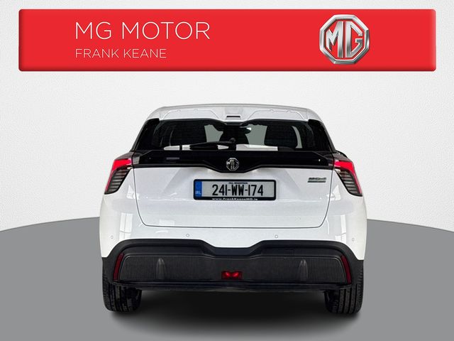 Image for 2024 MG 4 ELECTRIC LR - EXCITE 64KWH**5DR AUTO **FULL BLACK CLOTH INTERIOR**KEYLESS IGNITION**ANDROID AUTO**APPLE CARPLAY**TOUCHSCREEN INFOTAINMENT**DIGITAL DASHBOARD**REVERSE SENSORS**ELECTRONIC HANDBRAKE**
