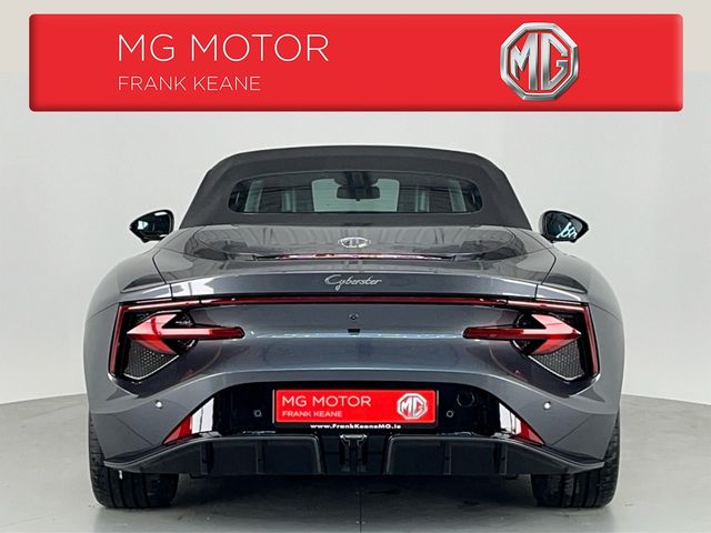 Image for 2026 MG Cyberster MG CYBERSTER SINGLE MOTOR**7 YEAR WARRANTY**SCISSOR DOORS**LAUNCH CONTROL**FULLY ELECTRIC HOOD**8 SPEAKER BOSE SOUND SYSTEM**WRAPAROUND 3 SCREEN COCKPIT**ADAPTIVE CRUSIE CONTROL**
