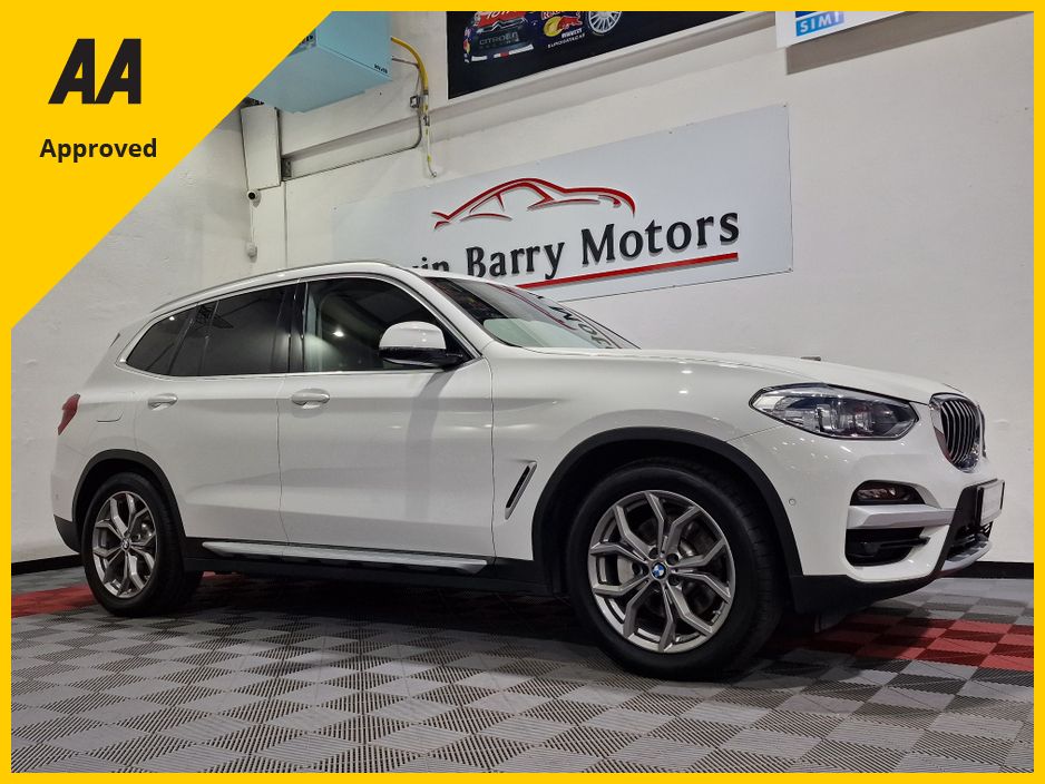 Image for 2021 BMW X3 30E X-DRIVE X-LINE AUTOMATIC **ONE OWNER / ACTIVE CRUISE CONTROL / APPLE CARPLAY / ELECTRIC TOWBAR / FULL MOCHA LEATHER / HEATED STEERING WHEEL / SAT NAV / REVERSE CAMERA / REAR TINTED GLASS**