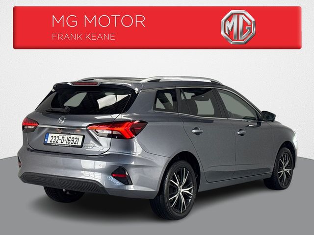Image for 2023 MG 5 MG5 LR - EXCLUSIVE 5DR AUTO**MULTIFUNCTIONAL STEERING WHEEL**KEYLESS START**BLACK LEATHER INTERIOR**DRIVE MODES**360 CAMERA**PARKING SENSORS**ELECTRIC HANDBRAKE**ISOFIX**FINANCE ARRANGED**