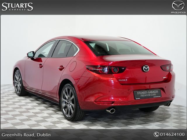 Image for 2021 Mazda Mazda3 1.8D 4DR Platinum Sport 4DR*MAZDA 3 1.8D PLATINUM SPORT*BLACK LEATHER HEATED ELECTRIC MEMORY SEATS, BOSE SOUND SYSTEM, ADAPTIVE LED LIGHTING, PRIVACY GLASS, 18 INCH CHROME ALLYS, KEYLESS, HEADS U