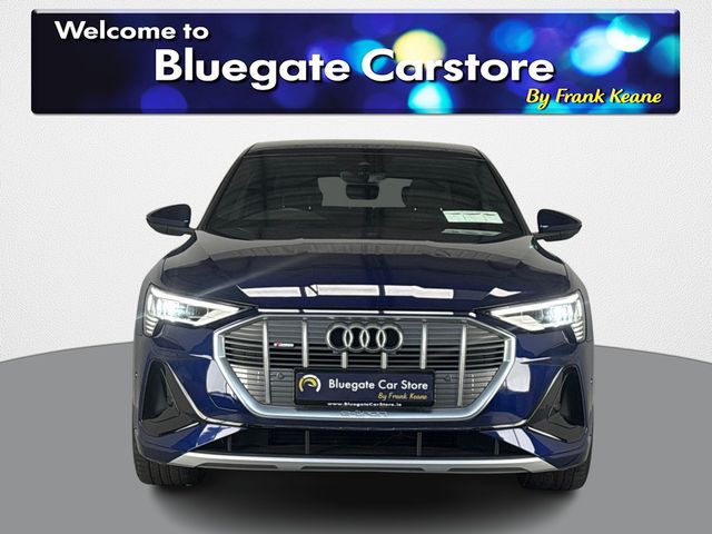 Image for 2022 Audi e-tron S LINE 55 QUATTRO SPORTBACK **NEW 22 INCH ALLOYS**REVERSE CAMERA**FRONT AND REAR PARKING SENSORS**ELECTRONIC HANDBRAKE**APPLE CARPLAY**ANDROID AUTO**FRONT HEATED SEATS**BLACK LEATHER INTERIOR**