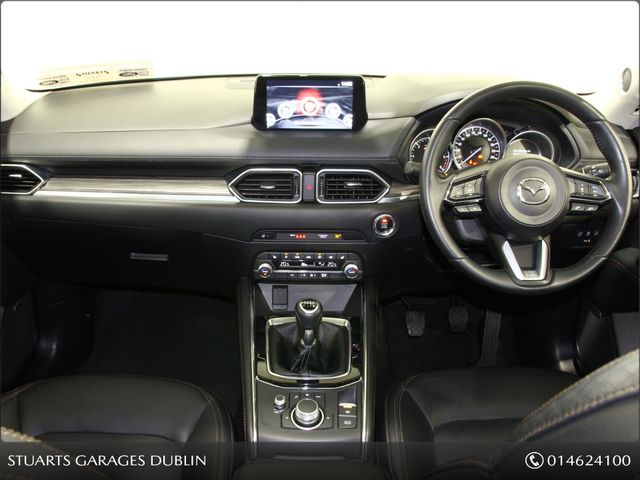 Image for 2021 Mazda CX-5 2WD 2.2D (150PS) GT Sport IPM3*@ MAZDA SOUTH DUBLIN, MAZDA CX-5 2WD 2.2D (150ps) GT SPORT*JET BLACK MICA WITH BLACK LEATHER, SUNROOF, BOSE, APPLE CAR PLAY / ANDROID AUTO, 19" CHROME ALLOYS, HEATE