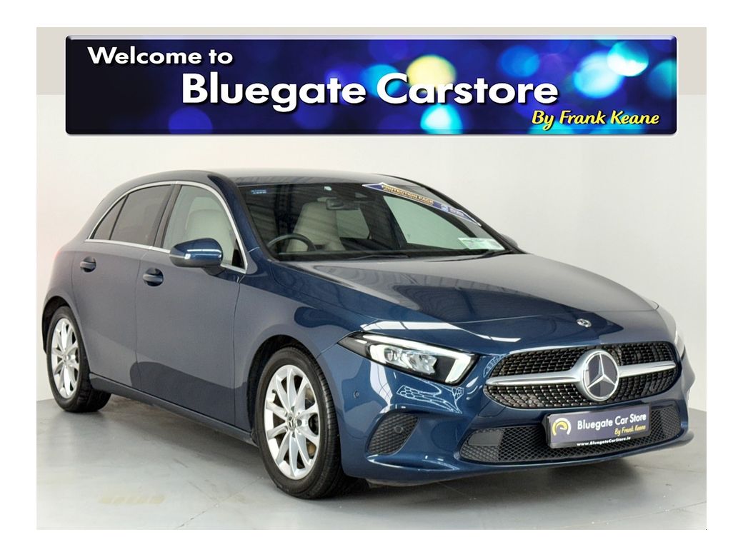 Image for 2019 Mercedes-Benz A Class 160 5DR**MULTIFUNCTIONAL STEERING WHEEL**TOUCH SCREEN MEDIA DISPLAY**REVERSE CAMERA**PARKING SENSORS**BLUETOOTH**DYNAMIC DRIVE MODES**FRONT HEATED SEATS**CREAM LEATHER INTERIOR**DUAL CLIMATE CONTROL**