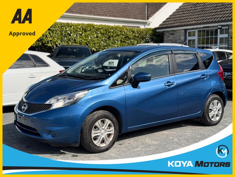 Image for 2015 Nissan Note 1.2 XV PETROL CVT AUTOMATIC // LAPIS BLUE METALLIC // LANE ASSIST // PRIVACY PACK // TWO TONE INTERIOR // REVERSING CAMERA // AA DEALER APPROVED 2026 