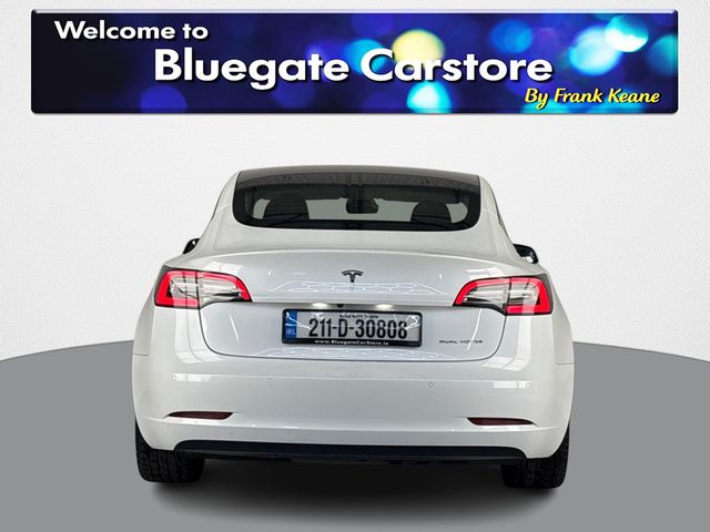 Image for 2021 Tesla Model 3 M3 LONG RANGE AWD **LONG RANGE DUAL MOTOR**FULL BLACK LEATHER INTERIOR**HEATED SEATS**DRIVE MODES**BLUETOOTH**LARGE TOUCHSCREEN INFOTAINMENT SCREEN**HEATED STEERING WHEEL**BLINDSPOT CAMERAS**