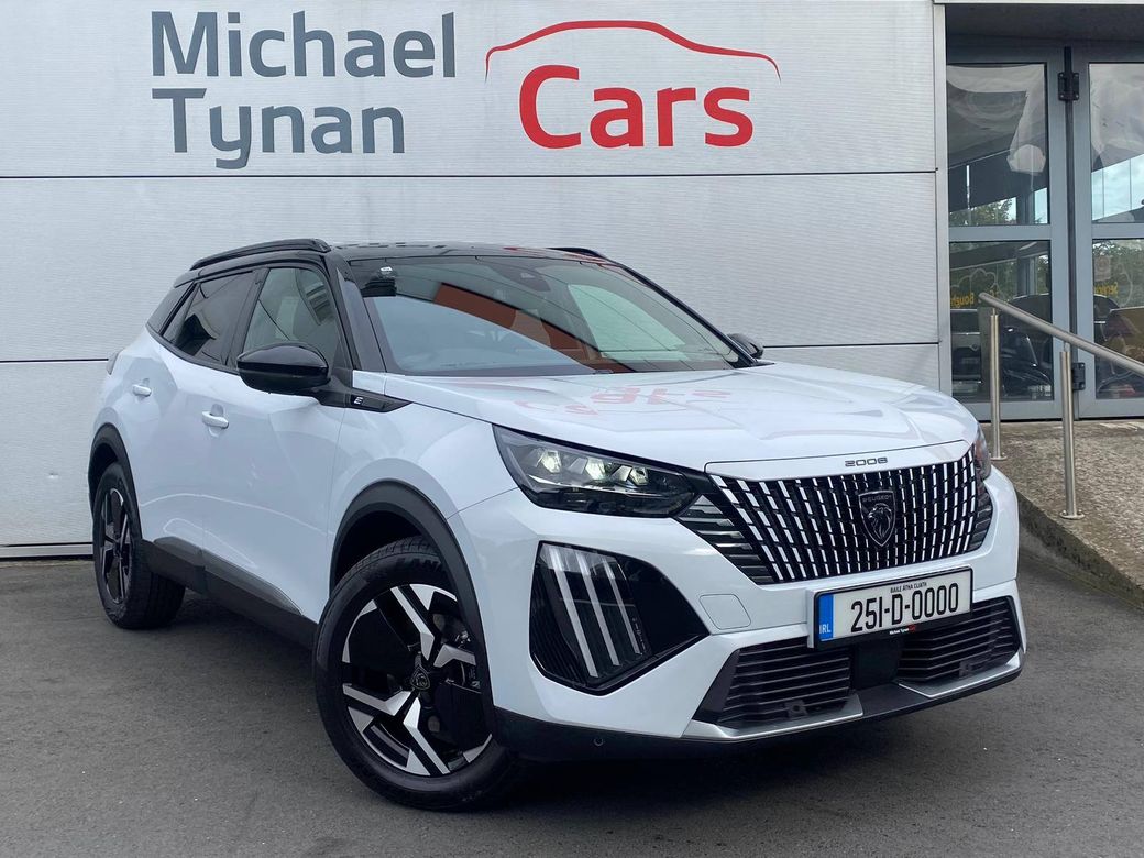 Image for 2025 Peugeot 2008 EV GT Line, 54kwh 154bhp Auto, Black Roof, Privacy Glass, 17" Alloys, Reverse Camera, CarPlay, Cruise Control