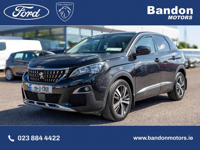 Image for 2019 Peugeot 3008 2019 Peugeot 3008 Black 1.5 BlueHDi 130bhp Allure Auto