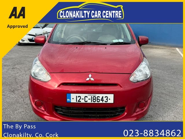 Image for 2012 Mitsubishi Mirage Taxed and tested Mitsubishi Mirage Petrol automatic