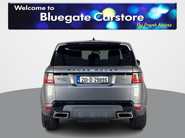 Image for 2020 Land Rover Range Rover Sport RANGEROVER P400E A DYNAMICS HSE**PANORAMIC SUNROOF**BLACK LEATHER INTERIOR**FRONT HEATED ELECTRIC SEATS**KEYLESS START**ELECTRIC HANDBRAKE**MERIDIAN SOUND SYSTEM**21"ALLOYS**FINANCE ARRANGED**