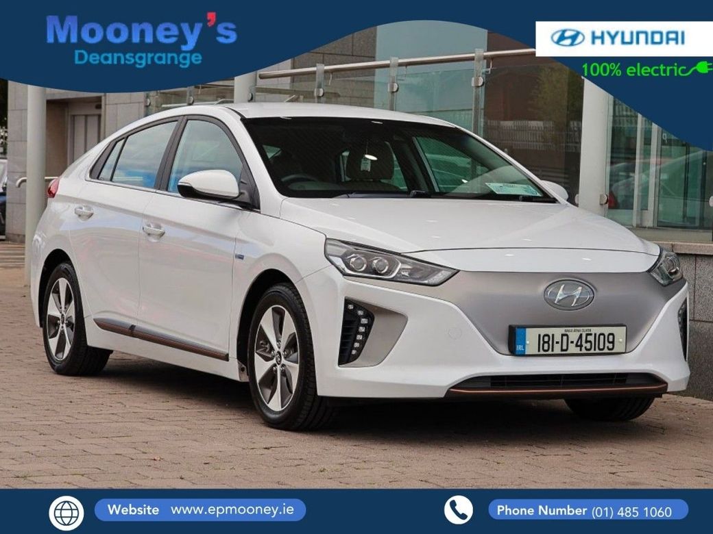 Image for 2018 Hyundai Ioniq Electric 28kwh, Beige Leather 