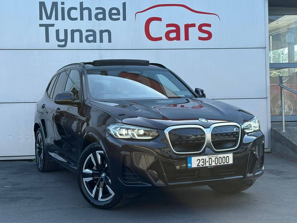 Image for 2023 BMW iX3 M Sport, 80kwh, Panoramic Roof, 19” Alloys, Privacy, Black Leather, Camera - First Registered in April 2023 - Trade in Price €40, 888