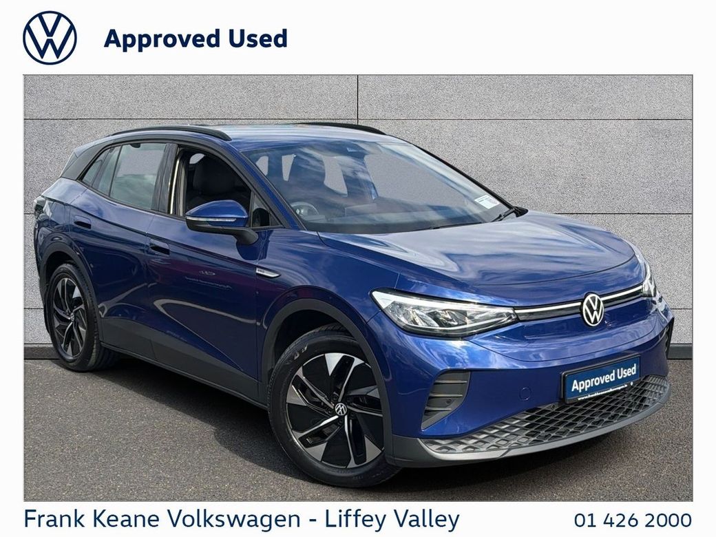 Image for 2024 Volkswagen ID.4 77KWH LIFE 174HP *DUE SOON* * BLUE DUSK METALLIC* *FRONT & REAR PARKING SENSORS* *HEATED SEATS* *CARPLAY & ANDROID AUTO* *PCP FINANCE AVAILABLE* *BATTERY CERTIFIED*