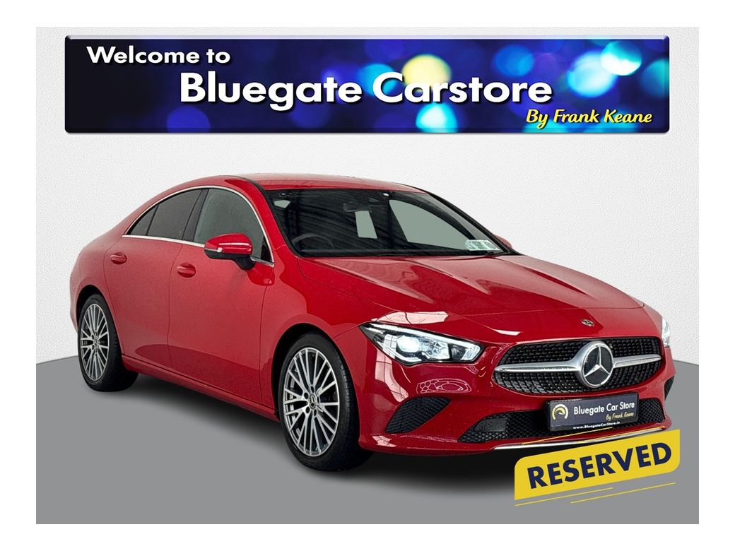 Image for 2020 Mercedes-Benz CLA Class 180 D COUPE 4DR NEW NCT**MULTIFUNCTIONAL STEERING WHEEL**DIGITAL DASH**TOUCH SCREEN MEDIA DISPLAY**BLACK LEATHER INTERIOR**FRONT HEATED SEATS**DUAL CLIMATE CONTROL**APPLE CARPLAY**REVERSE CAMERA**