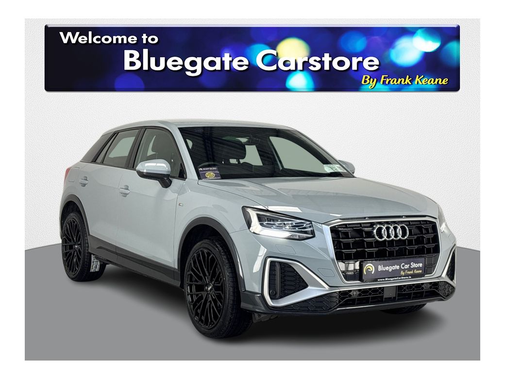 Image for 2021 Audi Q2 30 TFSI 110HP S LINE**MULTIFUNCTIONAL STEERING WHEEL**DIGITAL MEDIA DISPLAY**HALF LEATHER INTERIOR**ELECTRIC HANDBRAKE**AIR CONDITIONING**ELECTRIC MIRRORS**ISOFIX**FINANCE ARRANGED**
