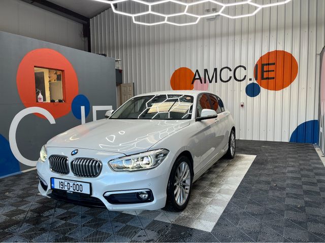 Image for 2019 BMW 1 Series €18950! 2019 BMW 1 SERIES 118D AUTOMATIC FASHIONISTA 2.0 AUTOMATIC / CRUISE CONTORL / REVERSE CAMERA / ELETRIC MEMORY & HEATED SEATS 