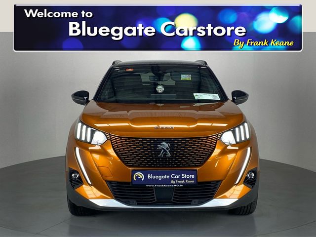 Image for 2022 Peugeot 2008 136BHP 50 KWH 4DR AUTO GT LINE**HALF LEATHER HALF CLOTH INTERIOR**FRONT HEATED SEATS**TOUCH SCREEN MEDIA DISPLAY**BLUETOOTH**SATNAV**REVERSE CAMERA**PARKING SENSORS**DRIVE MODES**ISOFIX**