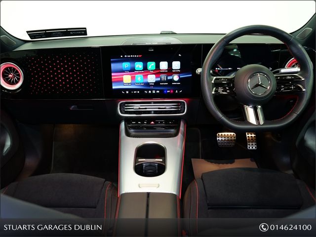 Image for 2026 Mercedes-Benz CLA Class CLA 250+ AMG LINE EDITION: HUGE SPEC, MASSIVE RANGE: PATAGONIA RED METALLIC, PANORAMIC ROOF, ELECTRIC SEATS, KEYLESS GO
