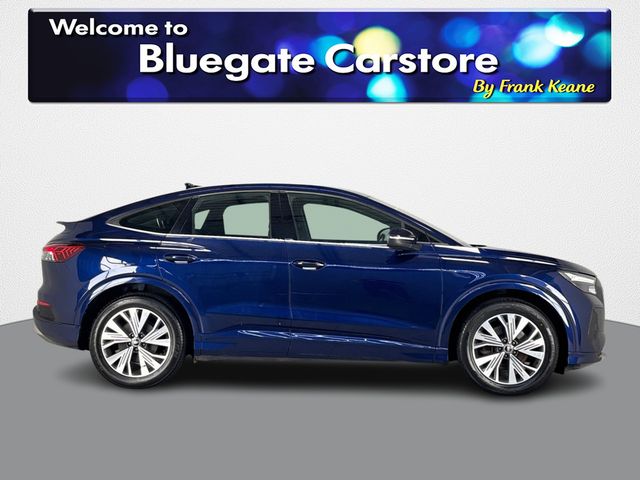 Image for 2022 Audi Q4 e-tron SPORTBACK 35 SPORT **FULL BLACK CLOTH INTERIOR**TOUCHSCREEN INFOTAINMENT SYSTEM**DIGITAL DASH**REVERSE CAMERA**PARKING SENSORS**ADAPTIVE CRUISE CONTROL**USB CHARGING PORTS**FRONT HEATED SEATS**