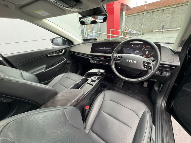 Image for 2023 Kia EV6 Air, 77kwh, 19” Alloys, Black Leather, Heated Seats, Heated Steering Wheel, Camera, CarPlay, Wireless Charger, Blind Spot Detection