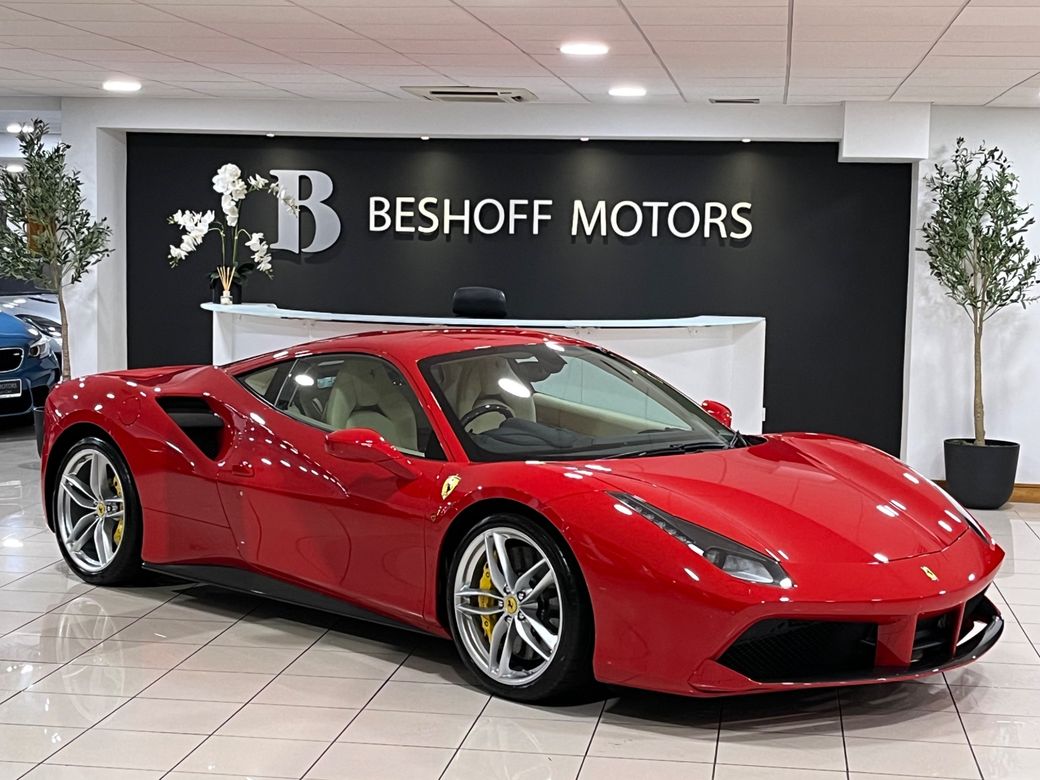 Image for 2017 Ferrari 488 3.9 V8T GTB F1=ONLY 12500 MILES//EXTENSIVE SPEC//D REG=FULL FERRARI SERVICE HISTORY=TAILORED FINANCE PACKAGES AVAILABLE=TRADE INS WELCOME