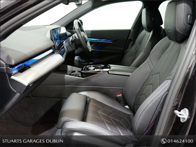 Image for 2026 BMW 5 Series 3 X PACKS: PRO PACK, TECH PACK, COMFORT PACK AND 20” 939 AERO ALLOYS, SOPHITSO GREY METALLIC WITH BLACK VEGANZA INTERIOR