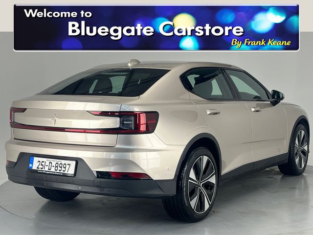 Image for 2025 Polestar 2 SRSM 231HP 69KWH**MANUFACTURERS WARRANTY*HEATED MEMORY SEATS**FRONT & REAR PARKING SENSORS**360 DEGREE REVERSING CAMERA**ADAPTIVE CRUSIE CONTROL**LANE ASSIST**COLLISION DETECTION**APPLE CARPLAY**