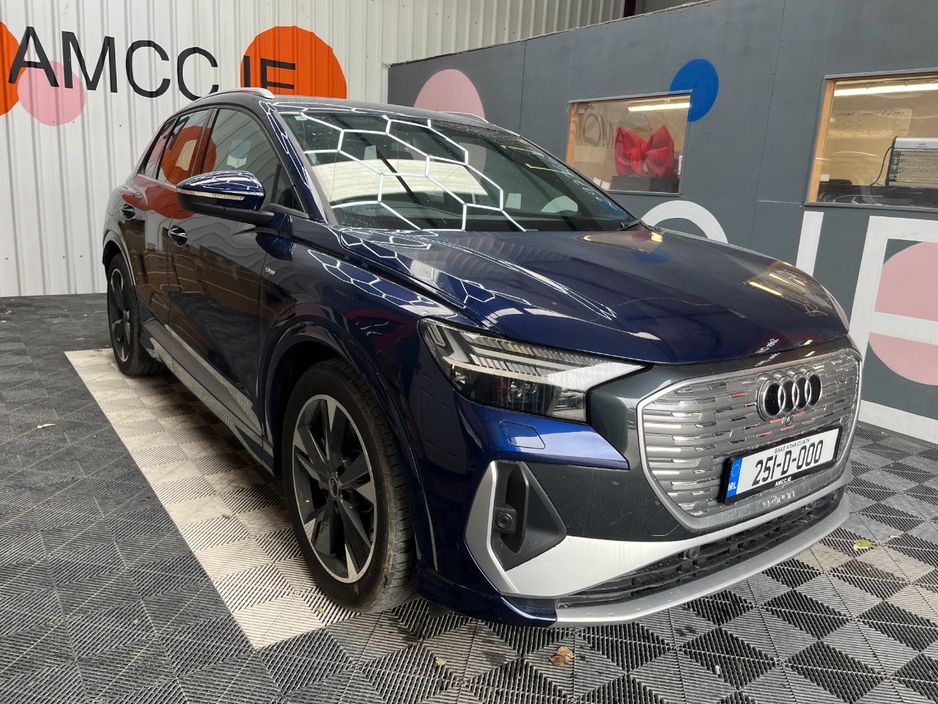 Image for 2025 Audi Q4 e-tron 2025 AUDI Q4 E-TRON 45 S LINE/ AUTOMATIC/ CRUISE CONTROL / PARKING CAMERA / ELECTRIC MEMORY & HEATED SEATS / AMBIENT LIGHTS AND MORE