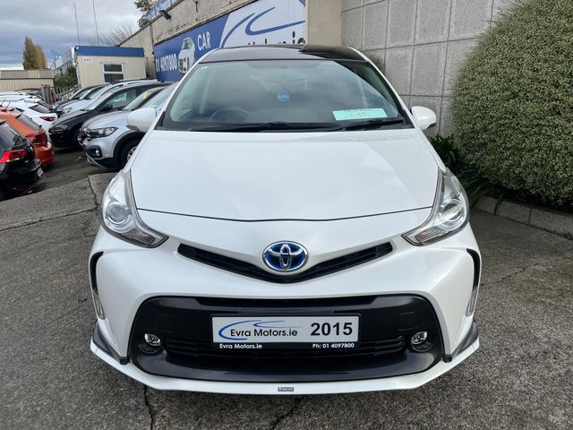 Image for 2015 Toyota Prius Alpha 7 SEATER AUTOMATIC HYBRID 1.8 PETROL //LOW MILES//PANORAMIC GLASS ROOF//KEYLESS ENTRY//REVERSE CAMERA// 
