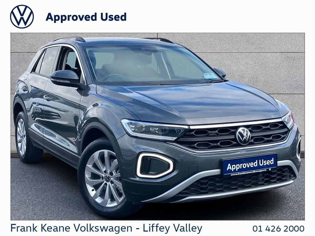 Image for 2025 Volkswagen T-Roc EDITION 75 1.0TSI M6F 116HP *INDIUM GREY * *REAR VIEW CAMERA* *CARPLAY* *PRIVACY GLASS* *PCP FINANCE AVAILABLE FROM €252PM*