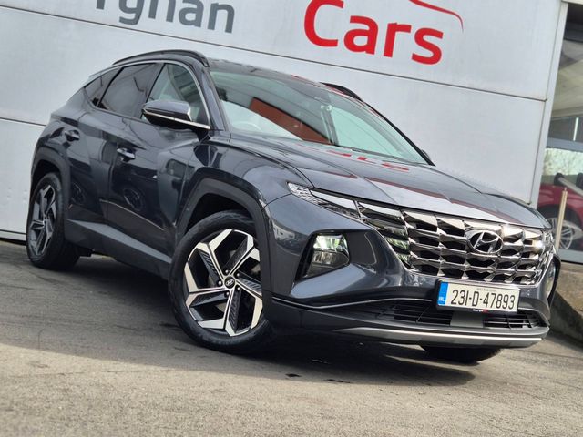 Image for 2023 Hyundai Tucson Ultimate S - 1.6 PHEV Auto (261bhp) Opening Panoramic Sunroof, Grey Leather, 19” Diamond Cut Alloys - First Reg in February 2023 - Trade in Price €34, 888.
