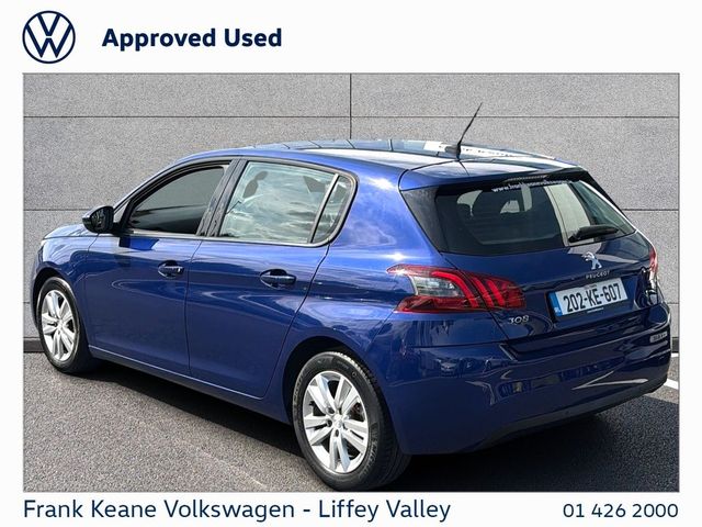 Image for 2020 Peugeot 308 ACTIVE 1.2 PURETECH 110BHP *ONE OWNER FROM NEW* *REAR PARKING SENSORS* *12 MONTHS FRANK KEANE WARRANTY* *FINANCE AVAILABLE*