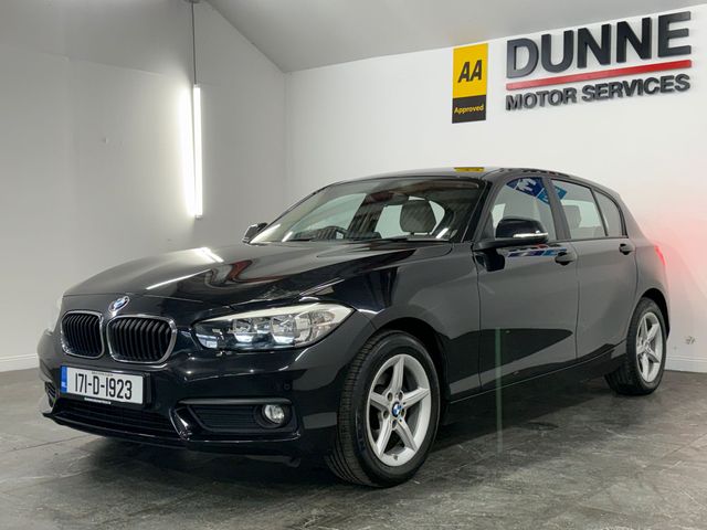 Image for 2017 BMW 1 Series **116D SE**AUTOMATIC**FULL CREAM LEATHER**TINY MILEAGE**SAT NAV**16"ALLOY WHEELS**DIGITAL CLIMATE CONTROL**AIR CONDITION**BLUETOOTH PHONE AND STREAMING**2 KEYS**MULTIFUNCTION STEERING WHEEL**