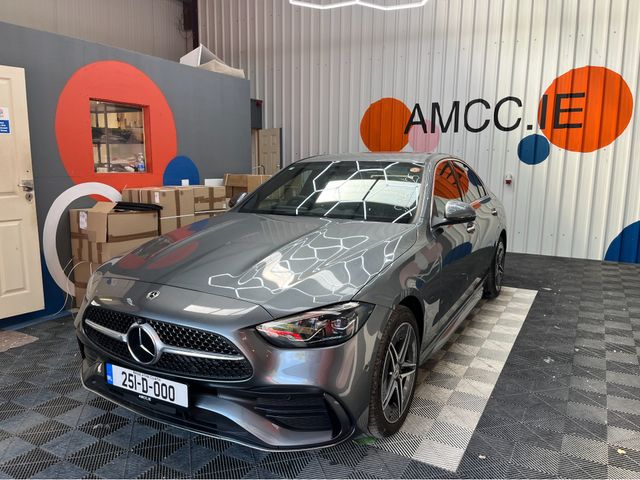 Image for 2025 Mercedes-Benz C Class 2025 MERCEDES-BENZ C350E SPORTS 2.0 AUTOMATIC / CRUISE CONTROL / 360° CAMERA / ELECTRIC MEMORY & HEATED SEATS / PADDLE SHIFTERS / AMBIENT LIGHTS / APPLE CARPLAY AND MORE