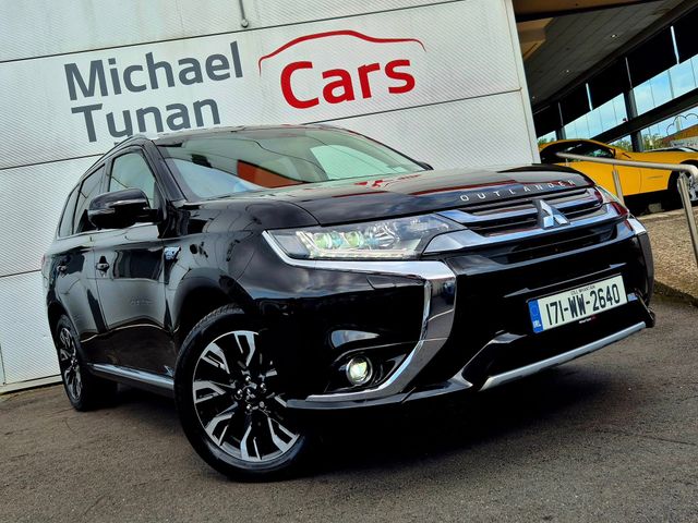 Image for 2017 Mitsubishi Outlander GX-5H 2.0 Petrol Plug-In Hybrid Automatic (200bhp) 18” Alloys, Cream Leather Seats, Heated Seats, Heated Steering Wheel, Camera