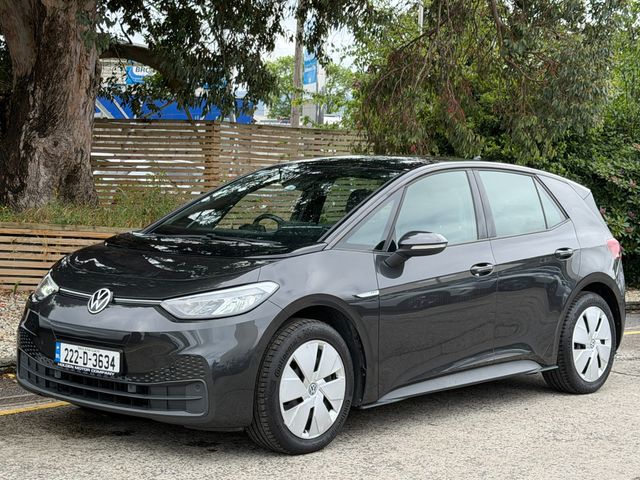 Image for 2022 Volkswagen ID.3 PRO. 58KWH. 2 keys