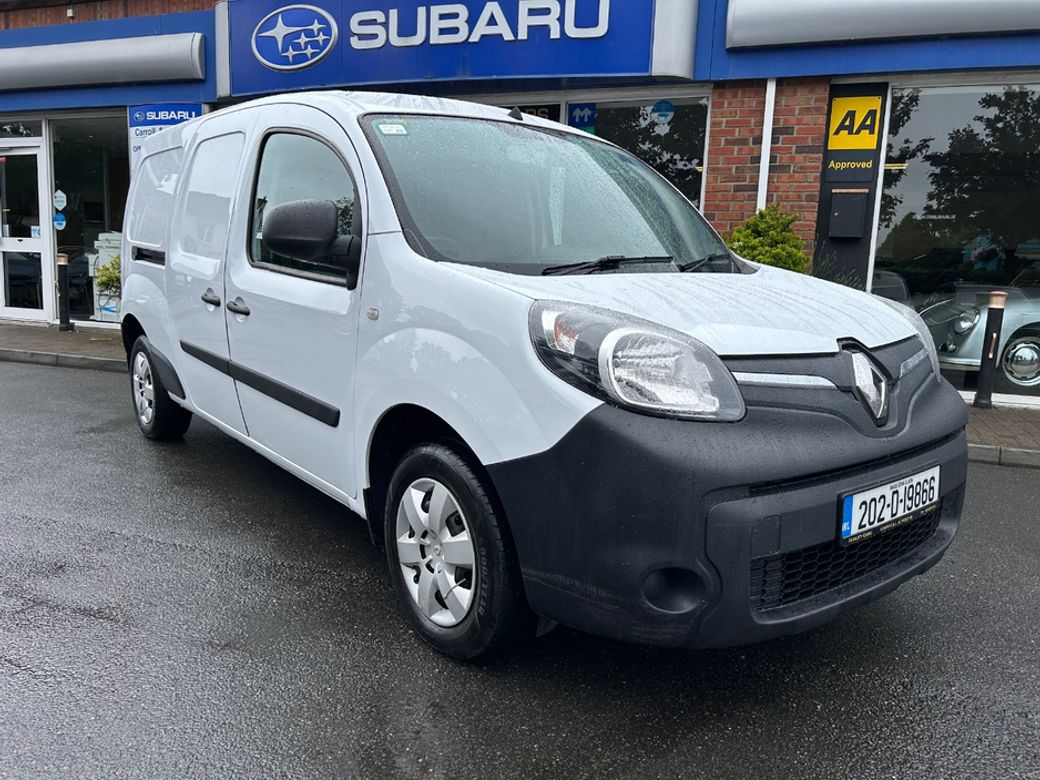 Image for 2020 Renault Kangoo "€5, 950 Inc. VAT (€4, 837 Ex. VAT)". EXPRESS ZE LL21 Z. E 33 BUSINESS 6DR Automatic - Superb Value - LWB EV-VAN - Trade-in Welcome - CVRT Passed -
