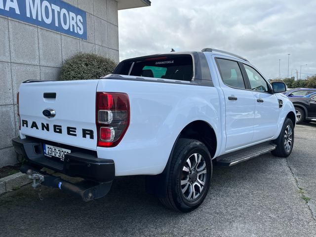 Image for 2023 Ford Ranger WILDTRACK AUTOMATIC 2.0 DIESEL //HIGH SPEC//FULL LEATHER HEATED SEATS// REVERSE CAMERA//KEYLESS ENTRY//SAT NAV//