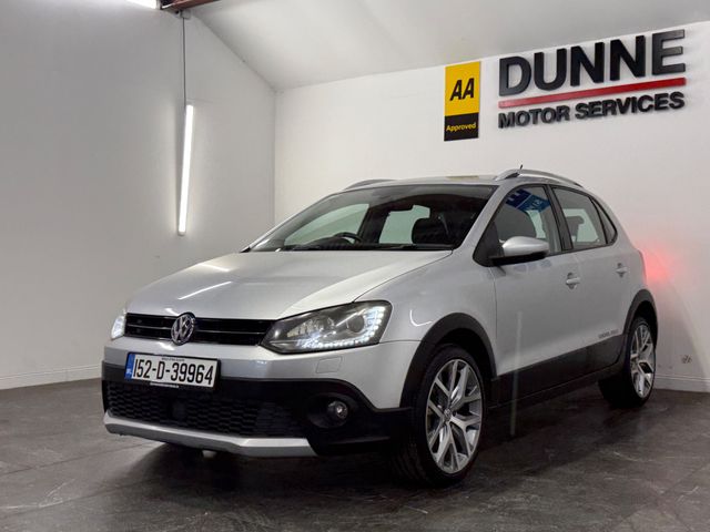 Image for 2015 Volkswagen Polo **CROSS MODEL**AUTO**17"DIAMOND CUT ALLOYS**XENON HEADLIGHTS**LED DAYTIME RUNNING LIGHTS**ADPTIVE CRUISE CONTROL**PERFORATED LEATHER MULTIFUNCTION STEERING WHEEL**PADEL SHIFT**