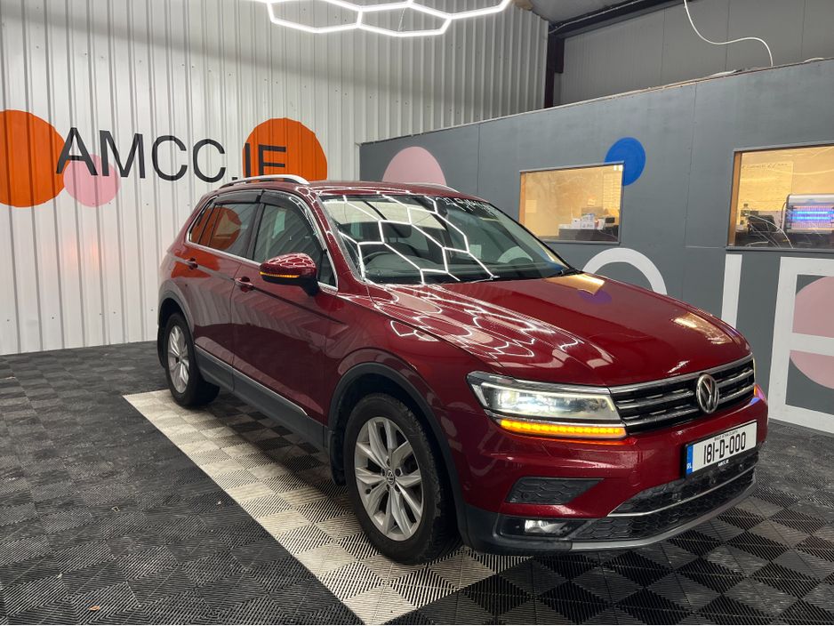 Image for 2018 Volkswagen Tiguan €23950 2018 VOLKSWAGEN TIGUAN TDI 4MOTION HIGH LINE 2.0 AUTOMATIC / CRUISE CONTROL / 360° PARKING CAMERA / HEATED SEATS / PADDLE SHIFTERS / HEATED REAR SEATS